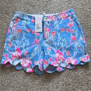 Lilly Pulitzer Vibrant Floral High Waist Shorts